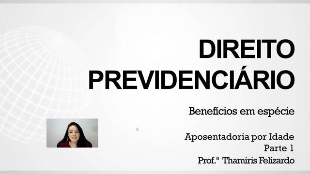 Aposentadoria por idade - Parte 01