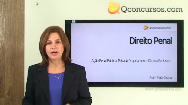 Ação Penal - Privada Propriamente Dita ou Exclusiva