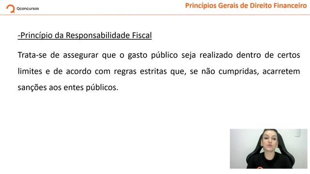 Princípios Gerais de Direito Financeiro - Parte 02