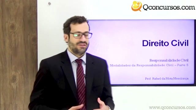 Modalidades da Responsabilidade Civil - Parte 5