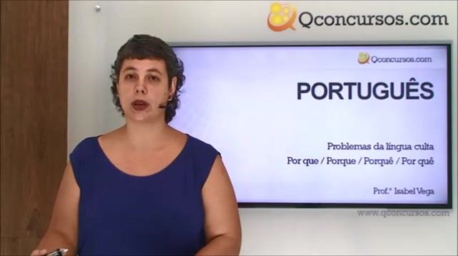 Problemas da língua culta - Por que- porque/ porquê/ por quê