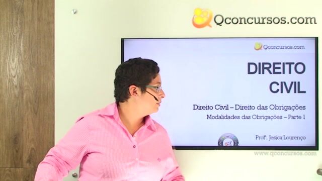 Modalidades de Obrigações - Parte 1