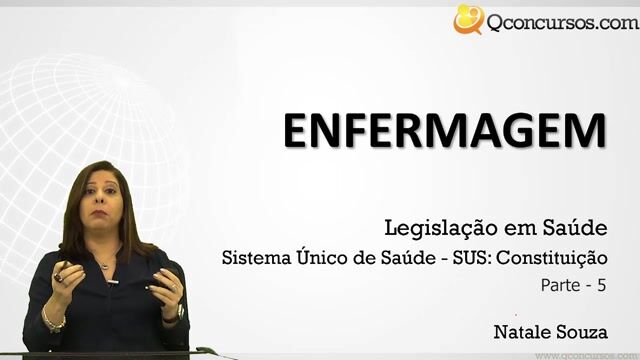 Sistema Único de Saúde - SUS -  Constituição Federal - Parte 05