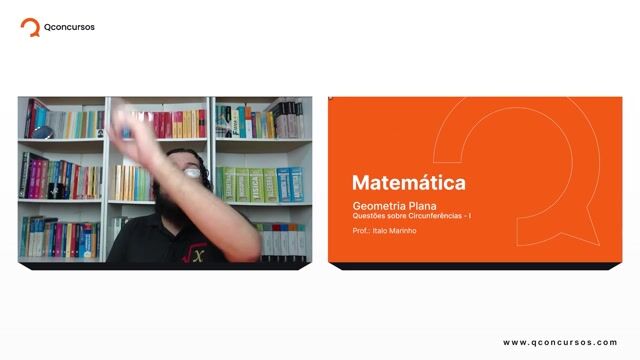 Circunferências e Círculos - 21 - Questões sobre circunferências - Parte 01