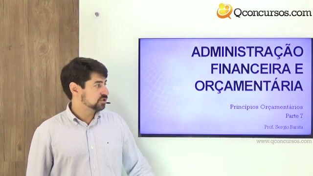 Princípios Orçamentários - Parte 7