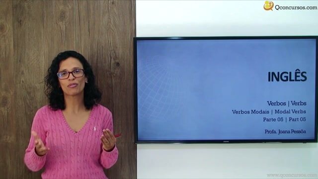 Verbos modais | Modal verbs - Parte  05