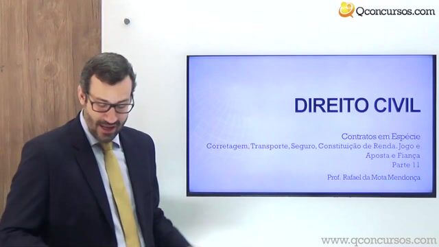 Corretagem, Transporte, Seguro, Constituição de Renda, Jogo e Aposta e Fiança - Parte 11