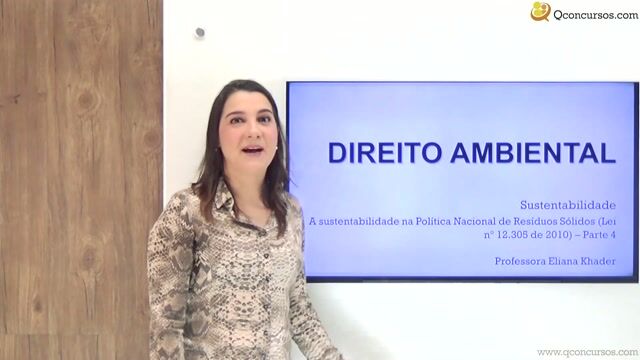 A sustentabilidade na Política Nacional de Resíduos Sólidos (Lei nº 12.305 de 2010) - Parte 04