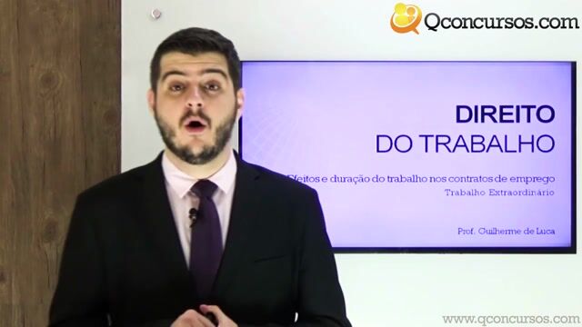 Trabalho extraordinário - Parte 1