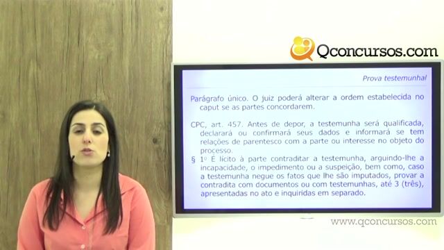 Prova Testemunhal - Parte 6