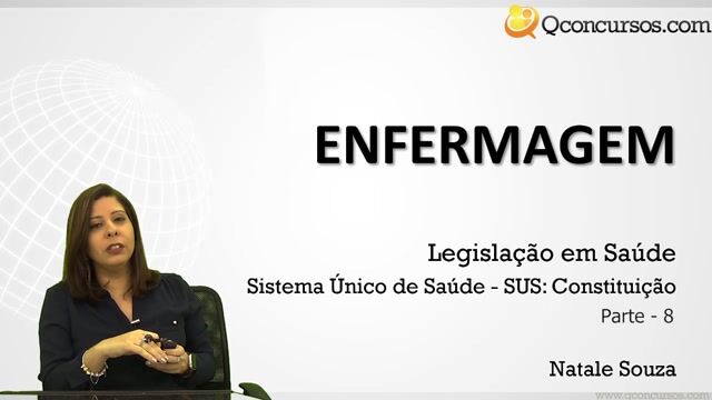 Sistema Único de Saúde - SUS -  Constituição Federal - Parte 08