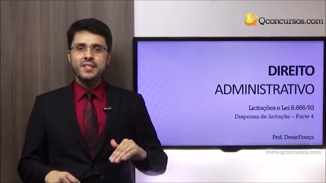 Licitações - Dispensa - Parte 4