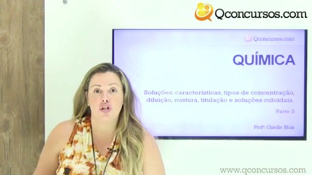 Soluções: características, tipos de concentração, diluição, mistura, titulação e soluções coloidais - Parte 03