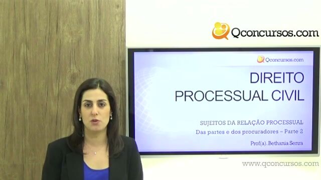 Das Partes e dos Procuradores - Parte 02