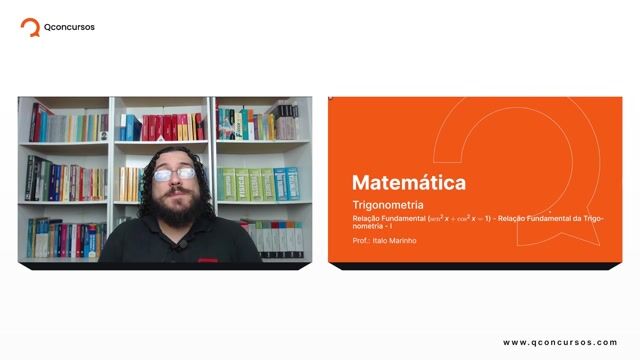 Relação Fundamental (sen²x + cos²x = 1) - 01 - Relação Fundamental da Trigonometria - Parte 01