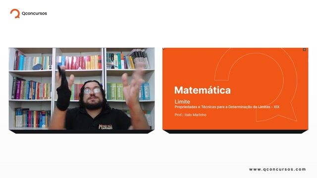 Limite - 22 - Definição informal de limite - Propriedades e técnicas para a determinação de limites - Parte 19