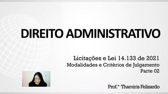 Modalidades e Critérios de Julgamento - Parte 02
