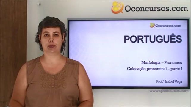 Morfologia - Pronomes - Colocação Pronominal - Parte 1
