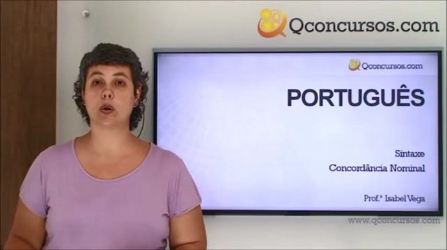 Sintaxe - Concordância nominal