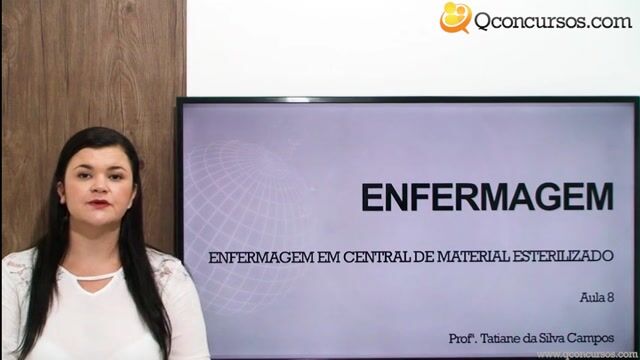 Enfermagem em Central de Material Esterilizado - Aula 08