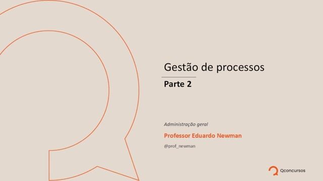 Gestão de processos - Parte 02