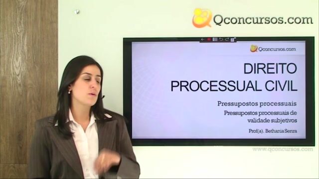 Pressupostos Processuais de Validade Subjetivos - Parte 1