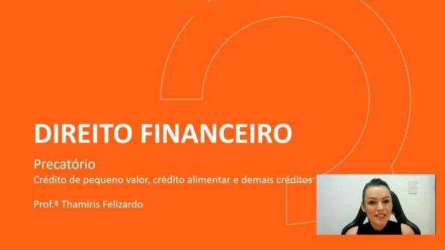 Crédito de pequeno valor, crédito alimentar e demais créditos