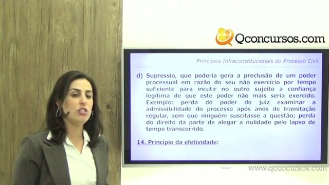 Princípios Gerais do Processo - Parte 08