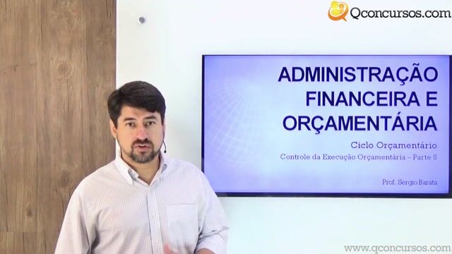 Controle da Execução Orçamentária - Parte 5