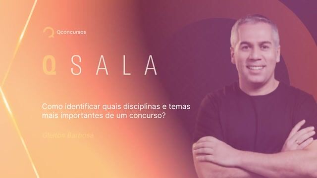 Como identificar quais disciplinas e temas mais importantes de um concurso