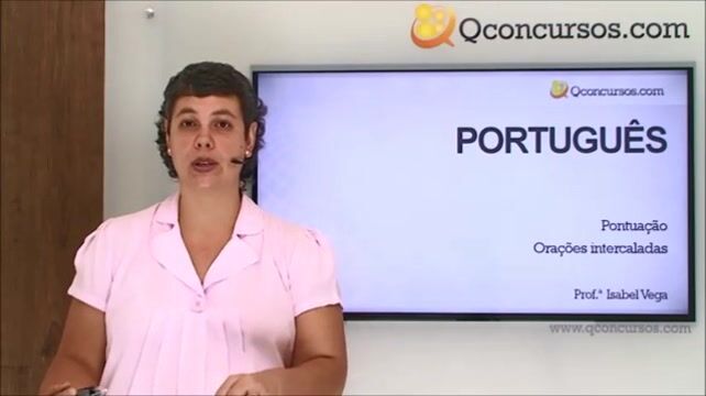 Pontuação - Orações Intercaladas