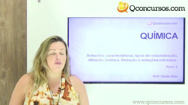 Soluções: características, tipos de concentração, diluição, mistura, titulação e soluções coloidais - Parte 04