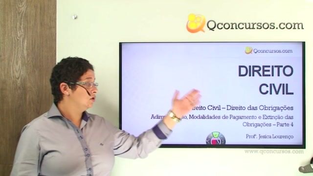 Adimplemento, Modalidades de Pagamento e Extinção das Obrigações - Parte 4