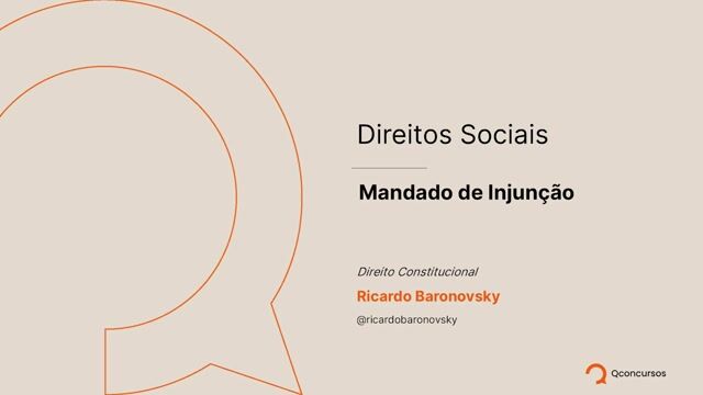 Mandado de injunção