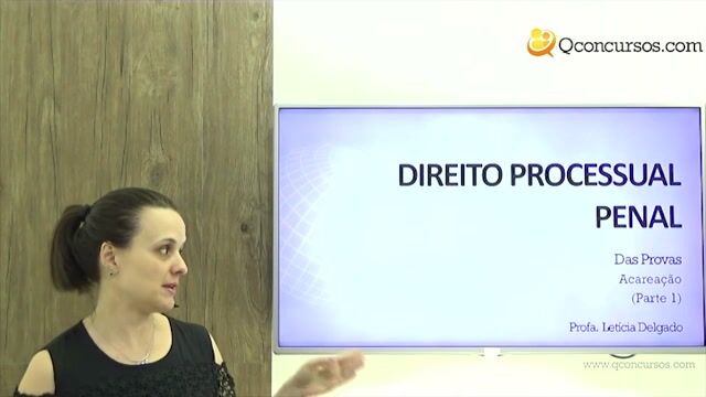 Das Provas - Acareação
