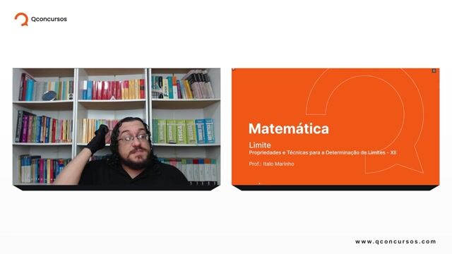 Limite - 15 - Definição informal de limite - Propriedades e técnicas para a determinação de limites - Parte 12
