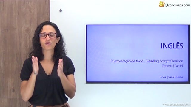 Interpretação de texto | Reading comprehension - Parte 04
