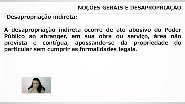 Noções gerais e desapropriação - Parte 05