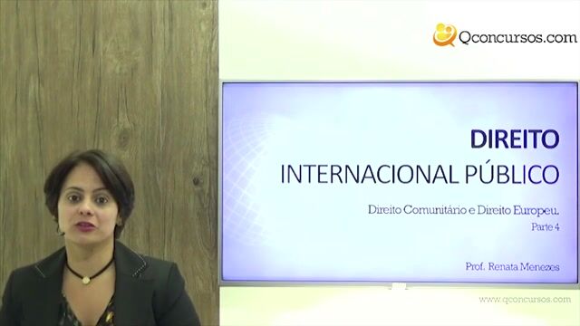 Direito Comunitário e Direito Europeu - Parte 4