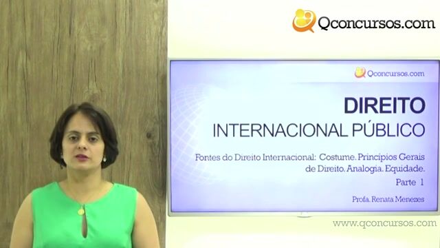Costume - Princípios Gerais de Direito - Analogia - Equidade - Parte 1