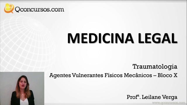 Agentes Vulnerantes Físicos Mecânicos - Parte 10