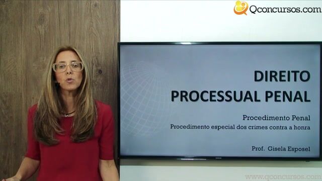 Procedimento especial dos crimes contra a honra