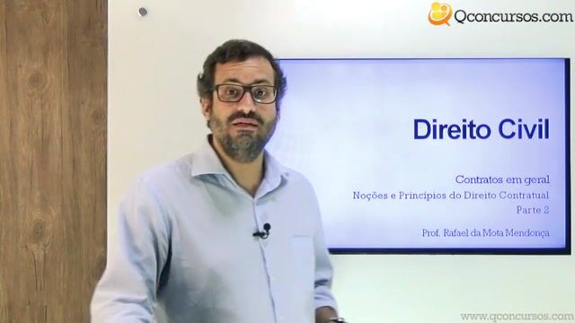Noções e Princípios do Direito Contratual - Parte 2