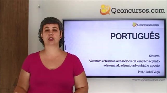 Sintaxe - Vocativo e Termos acessórios da oração: Adjunto Adnominal, Adjunto Adverbial, Aposto - Parte 1