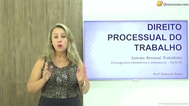 Pressupostos Extrínsecos e Intrínsecos - Parte 02
