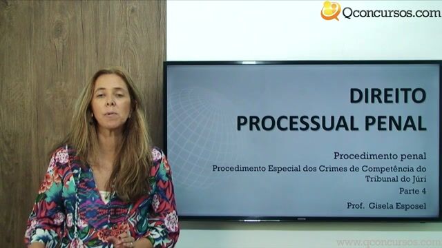 Procedimento Especial dos Crimes de Competência do Tribunal do Júri - Parte 4