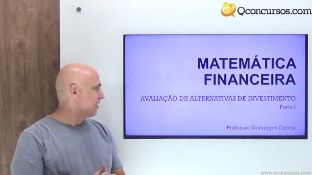 Avaliação de Alternativas de Investimento - Parte 1