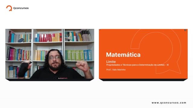 Limite - 14 - Definição informal de limite - Propriedades e técnicas para a determinação de limites - Parte 11