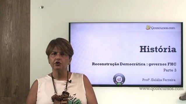 Reconstrução Democrática: Governos FHC - Parte 3