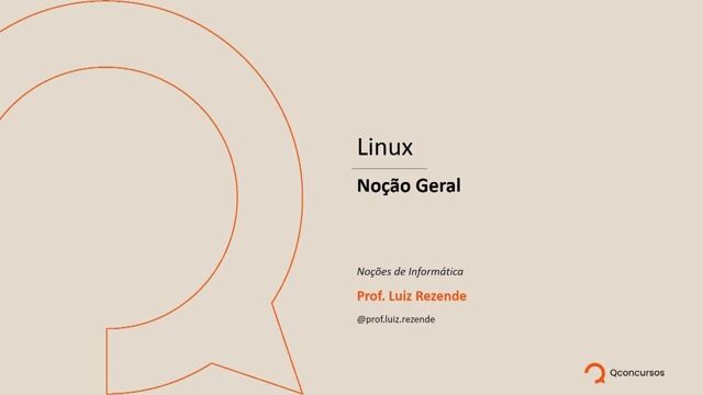 01 - Linux - Noção Geral